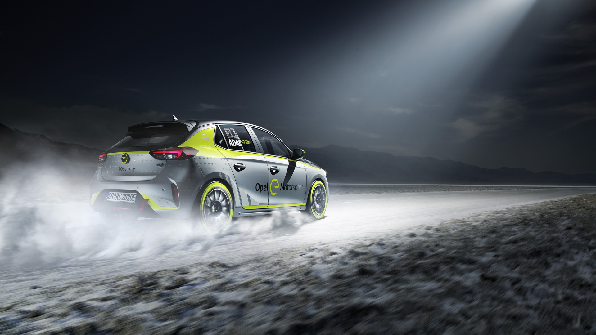 İşte Opel'in yeni elektrikli ralli aracı: Corsa-e Rally