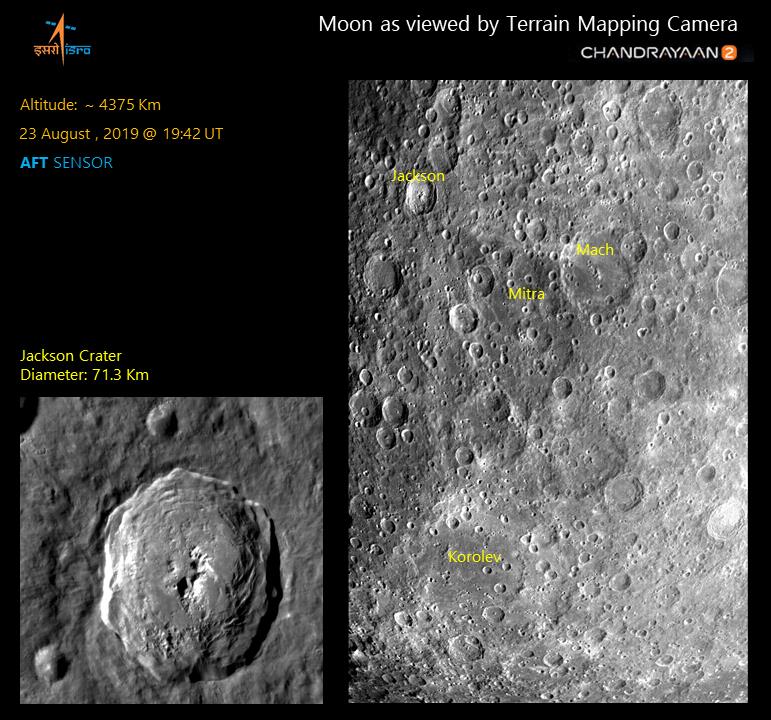 Chandrayaan-2, Ay’ın bugüne kadarki en net yüzey fotoğraflarını çekti