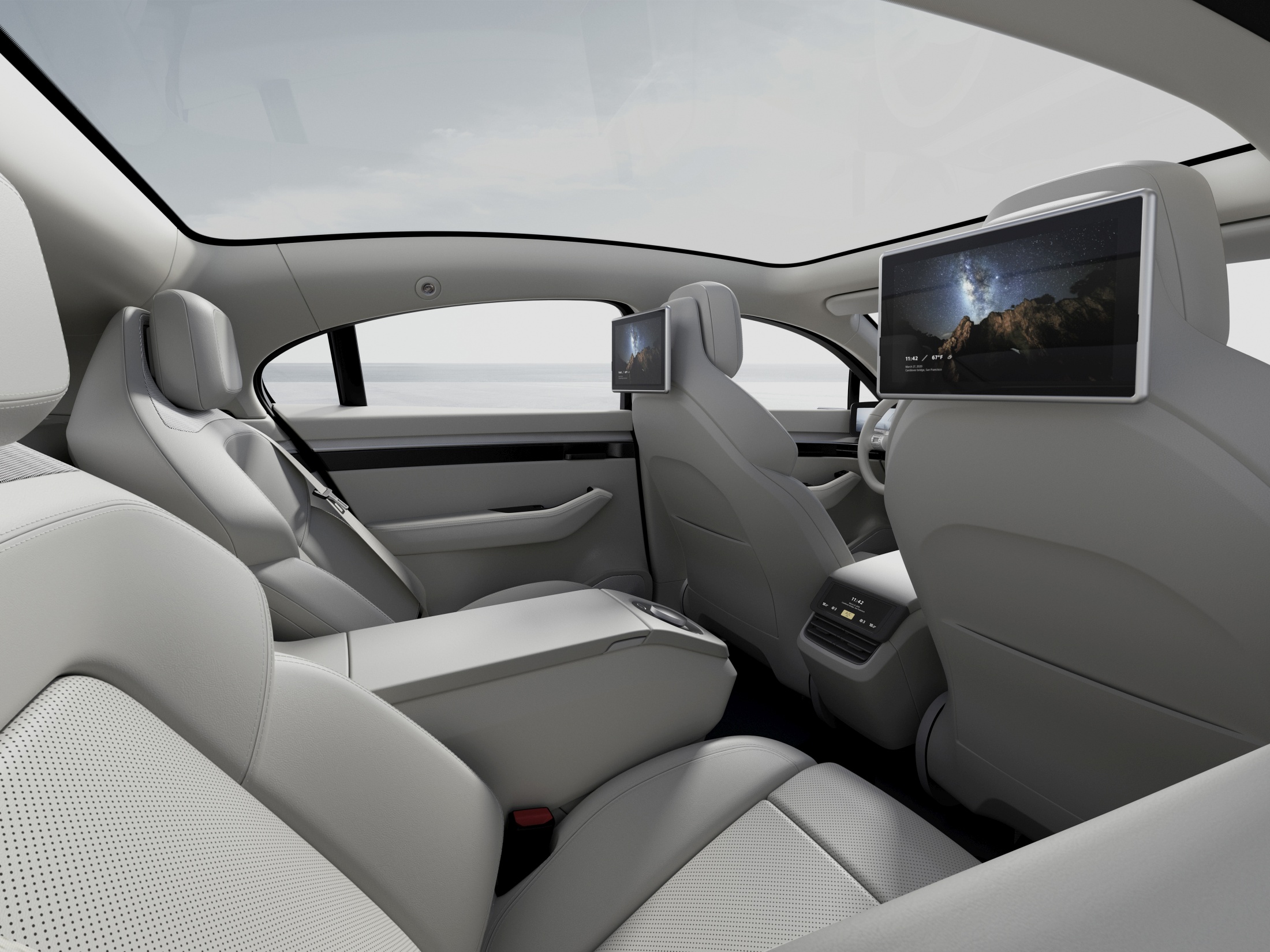 Sony, CES 2020'de sürpriz yaparak Vision-S adlı elektrikli konsept otomobilini tanıttı