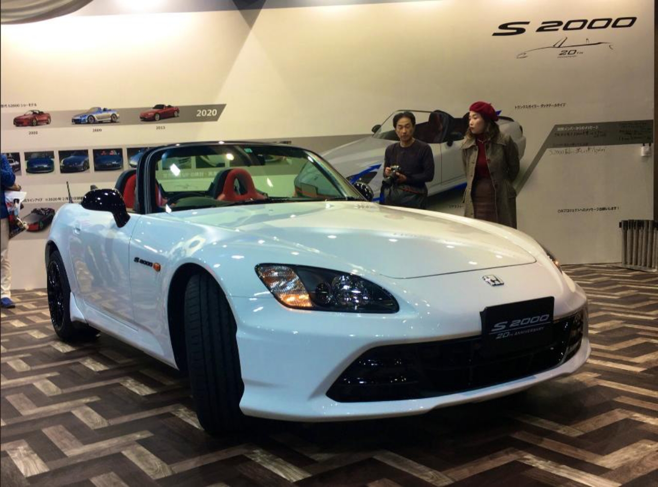 Honda S2000, yeni aksesuarlarıyla Tokyo'da sergilendi