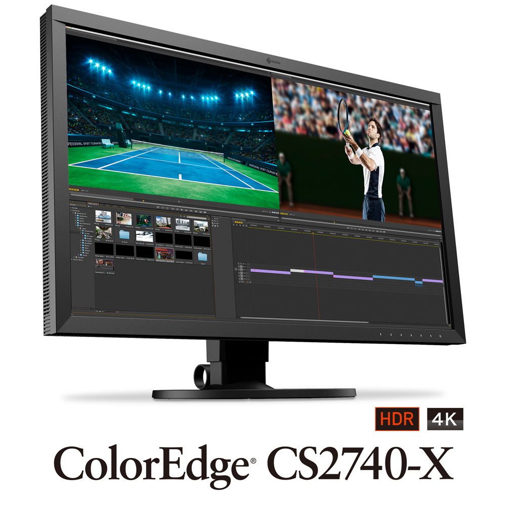 Eizo profesyoneller için 4K çözünürlükteki ColorEdge CS2740-X’i duyurdu