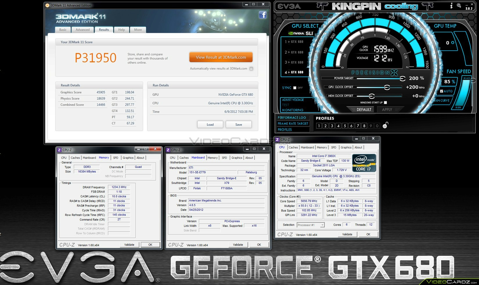 EVGA GeForce GTX 680 2GHz