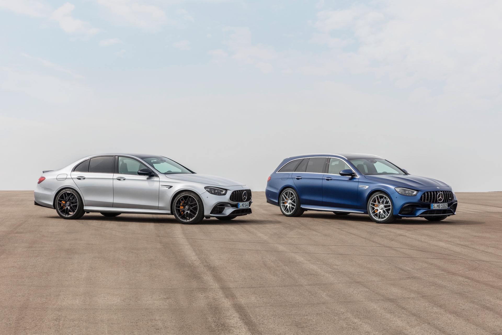 Makyajlı 2020 Mercedes-AMG E 63 ailesi yenilenen yüzüyle sahnede