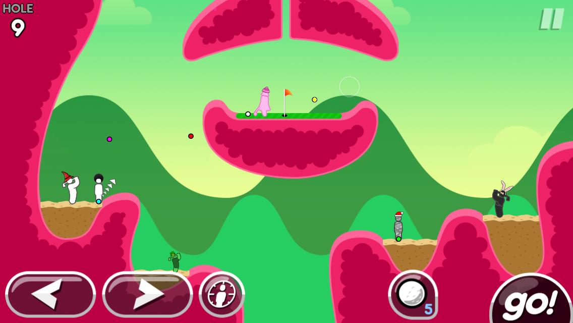 Super Stickman Golf 2'den ekran görüntüleri