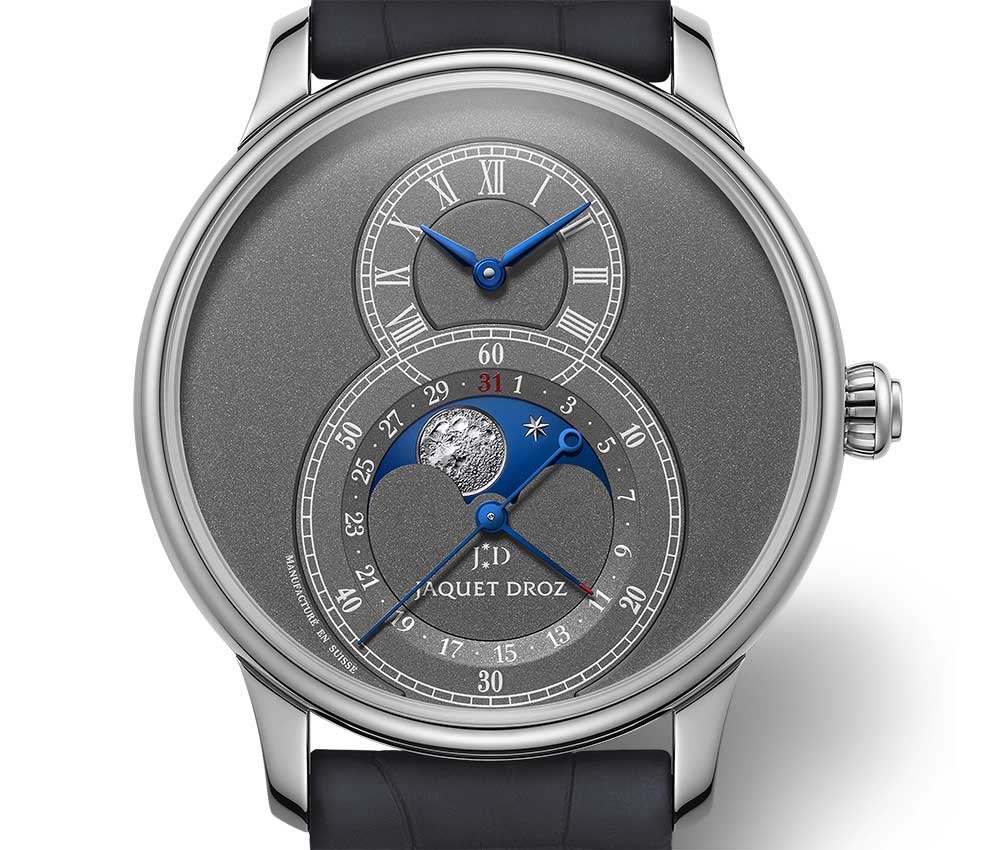 Jaquet Droz Grande Seconde Moon Anthracite modelini duyurdu