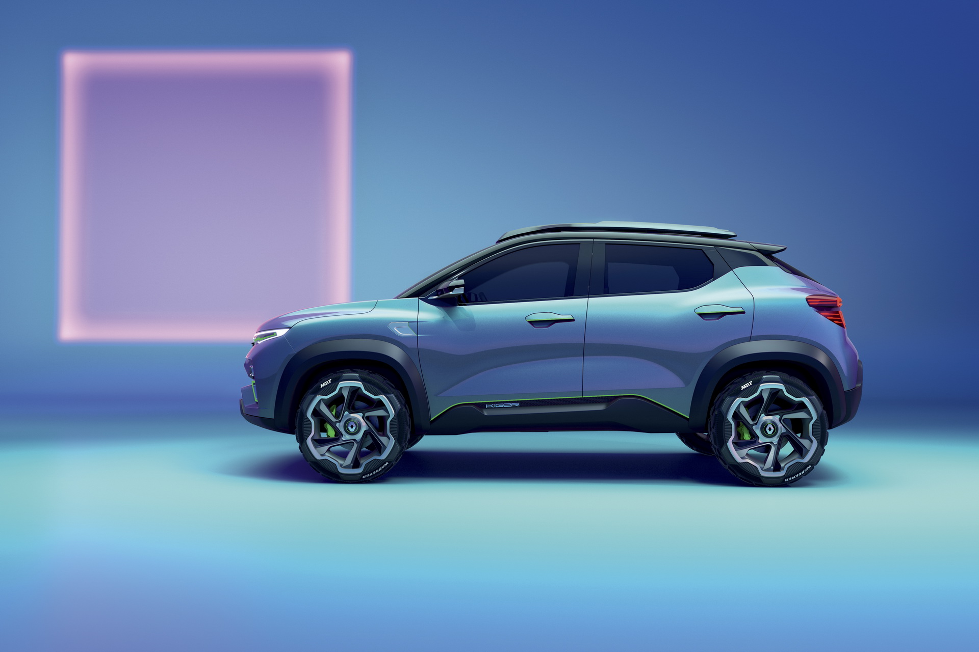 Renault yeni crossover konsepti Kiger'ı tanıttı