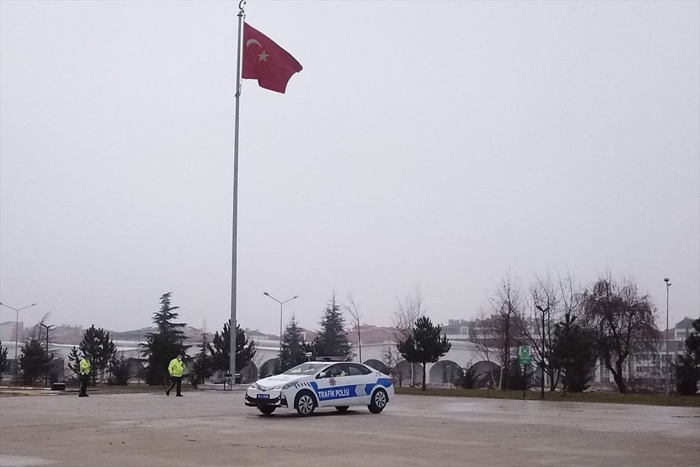 Üç boyutlu maket polis aracı