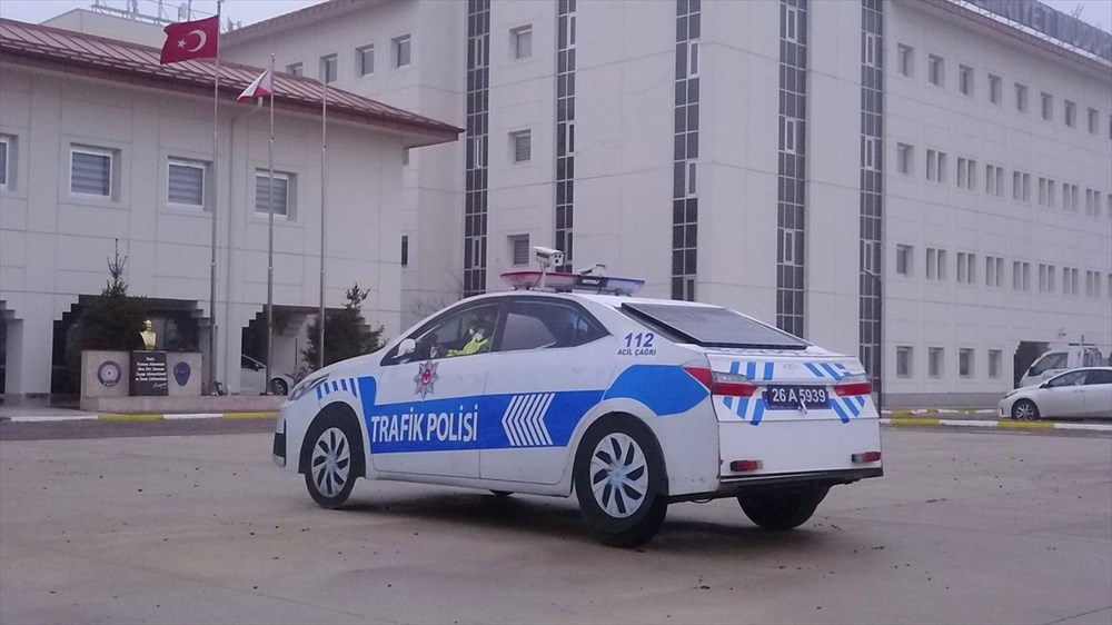 Üç boyutlu maket polis aracı