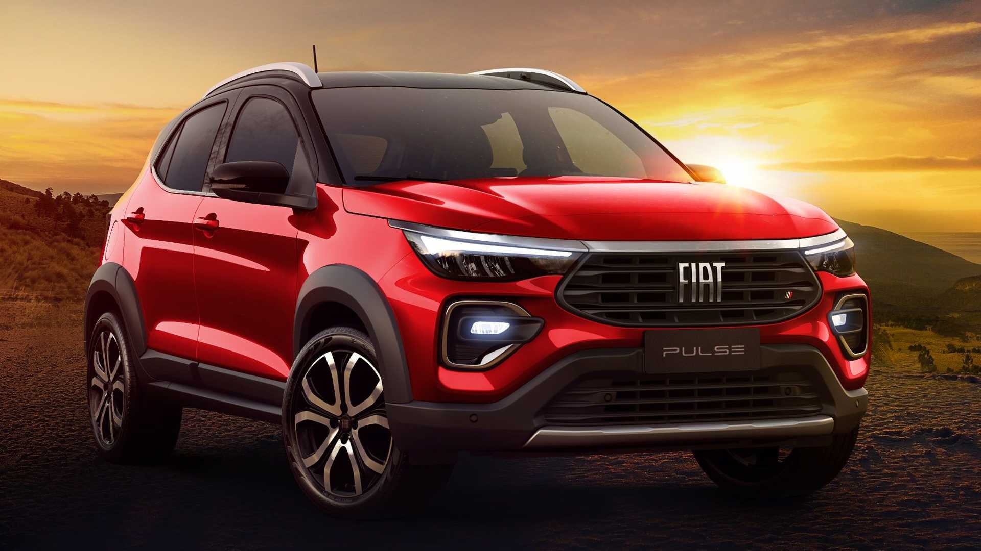 Yeni 2021 Fiat Pulse'ın iç mekanından ilk resmi görüntüler geldi