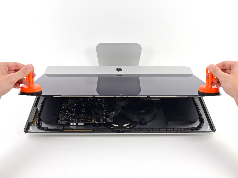 Yeni iMac (2012 sonu) parçalarına ayrıldı