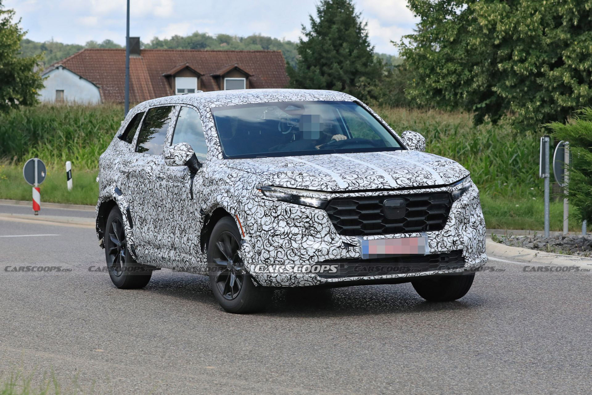 2022 Honda CR-V kamuflajlı şekilde test edilirken görüntülendi