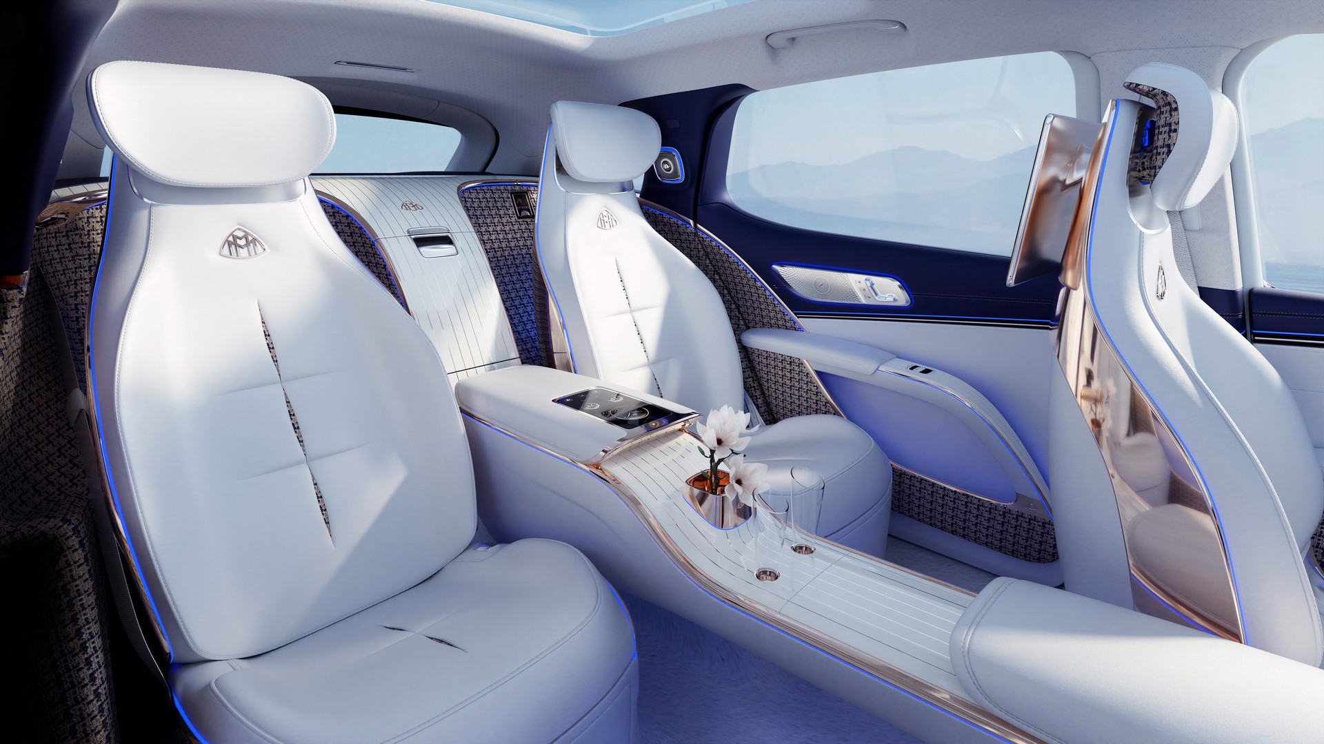 Mercedes-Maybach lüksünü elektrikli SUV dünyasına aktaran çalışma: Maybach EQS SUV konsepti
