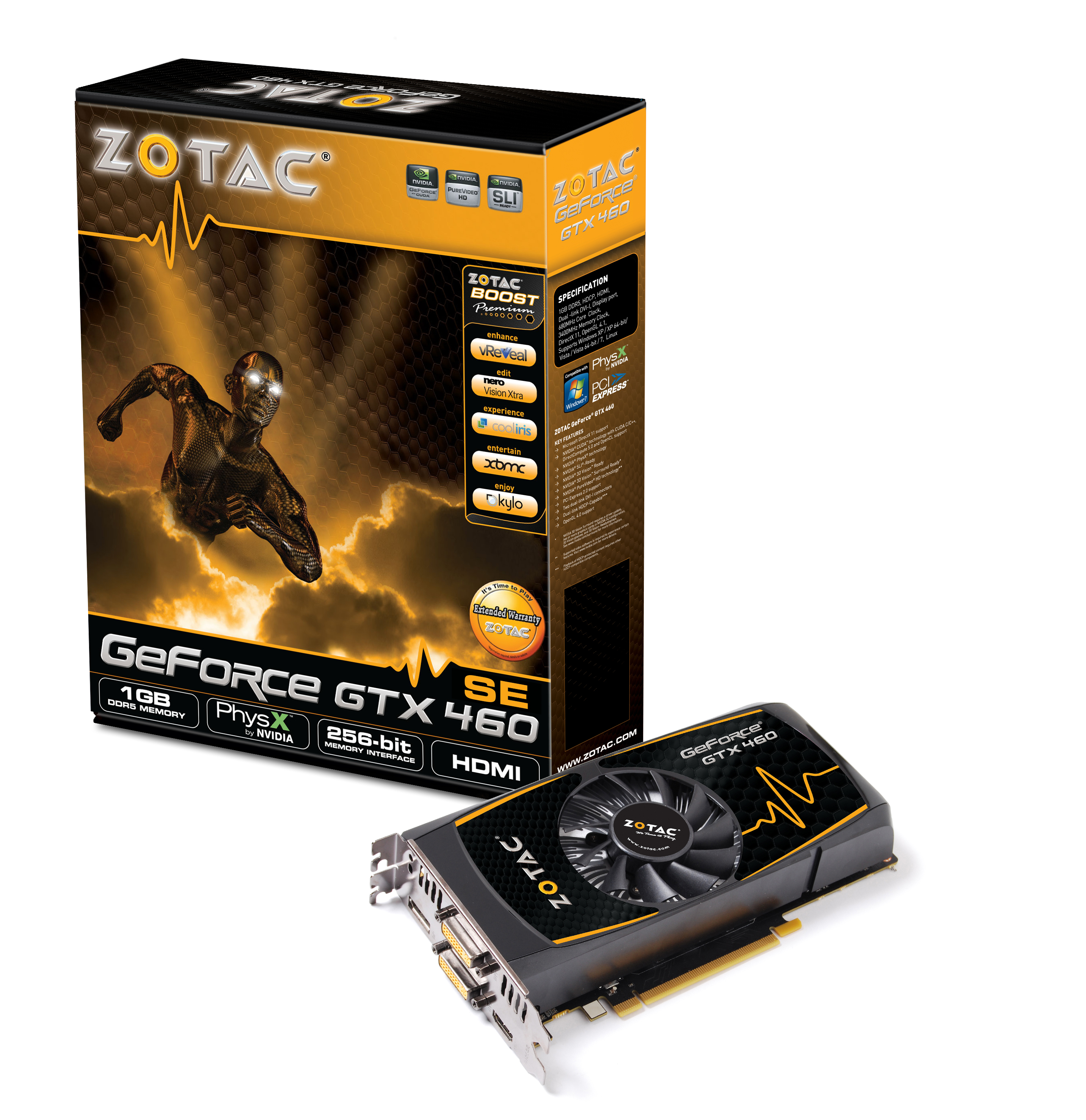 Zotac GeForce GTX 460 SE