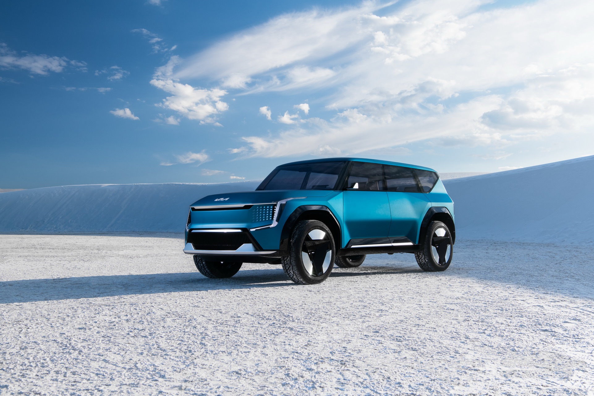 Kia'dan elektrikli SUV geliyor: İşte Kia EV9 konsepti