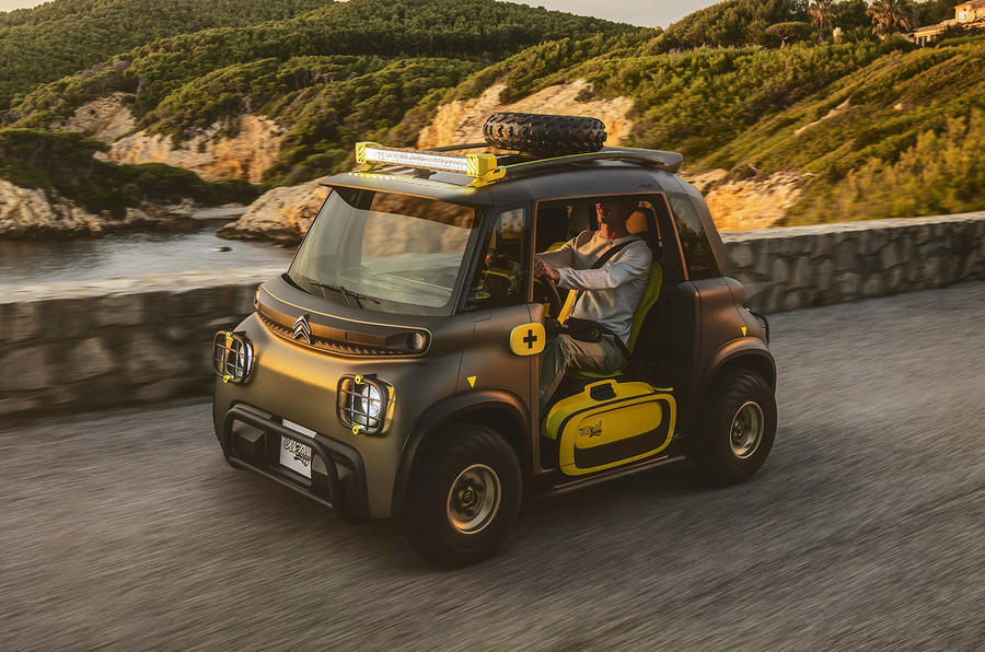 Minik Citroen Ami'nin maceracı versiyonuyla tanışın: My Ami Buggy