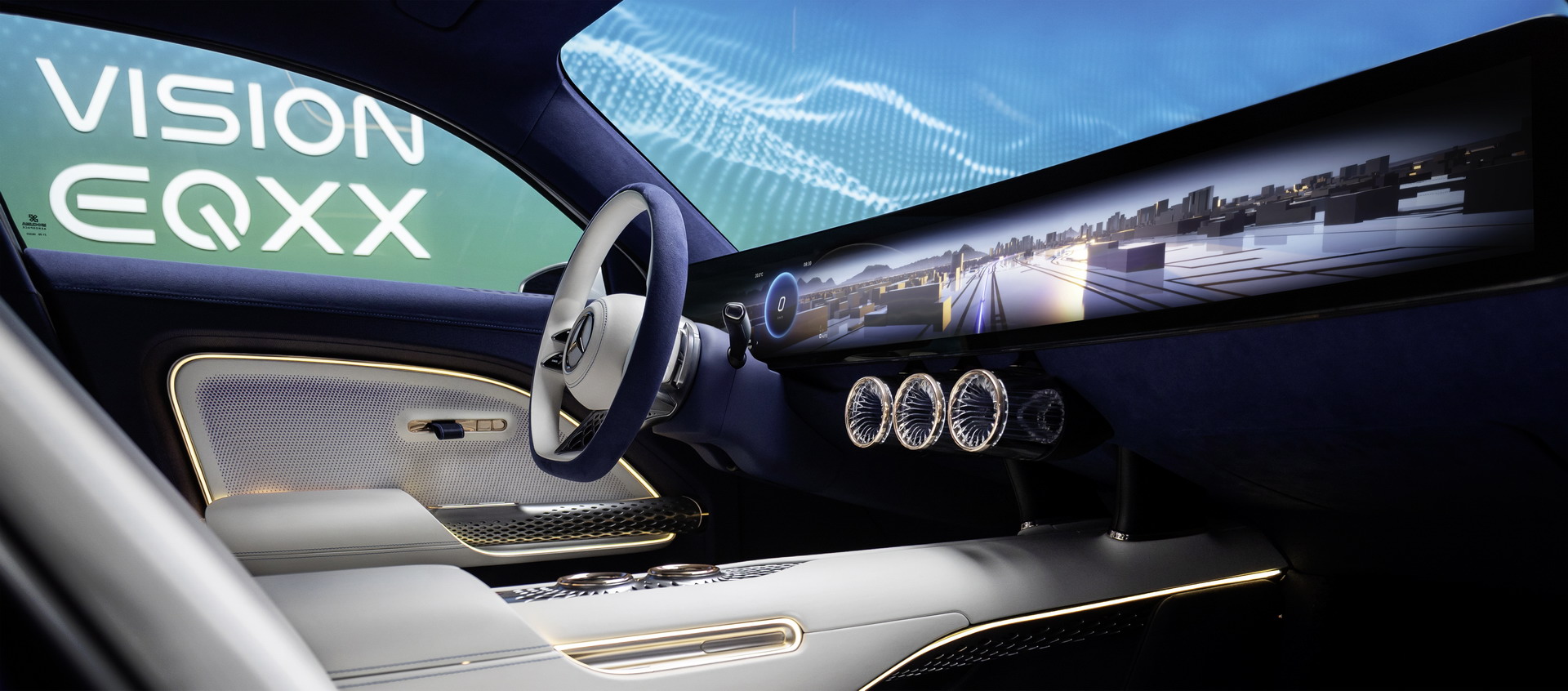 1000 km menziliyle şimdiye kadarki en verimli Mercedes: Vision EQXX