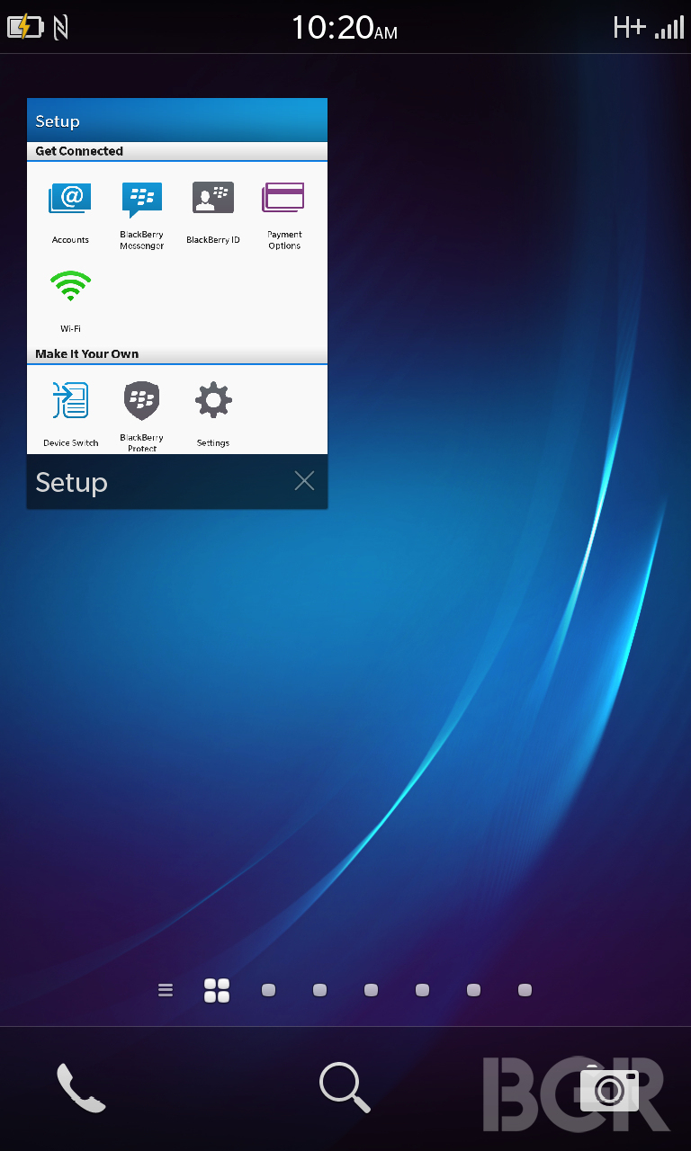 BlackBerry 10'dan detaylı ekran görüntüleri
