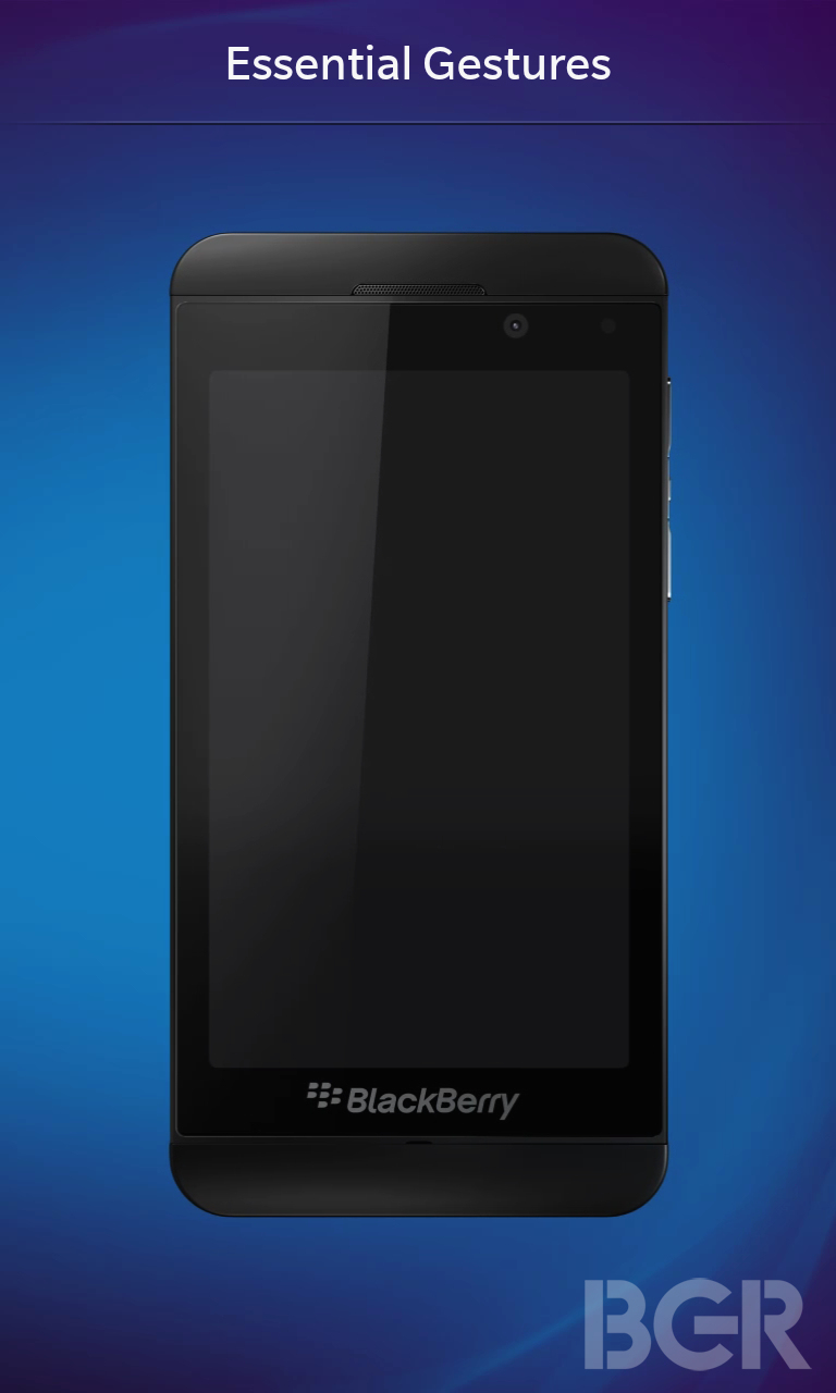 BlackBerry 10'dan detaylı ekran görüntüleri