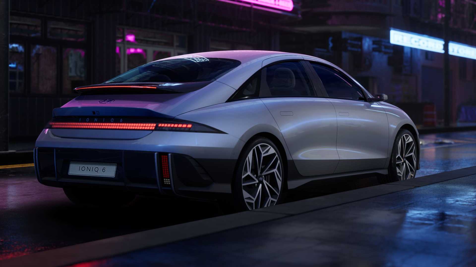 Elektrikli 2023 Hyundai Ioniq 6, aerodinamik tasarımıyla ortaya çıktı