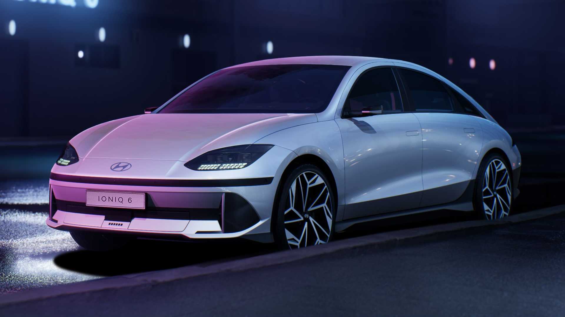 Elektrikli 2023 Hyundai Ioniq 6, aerodinamik tasarımıyla ortaya çıktı