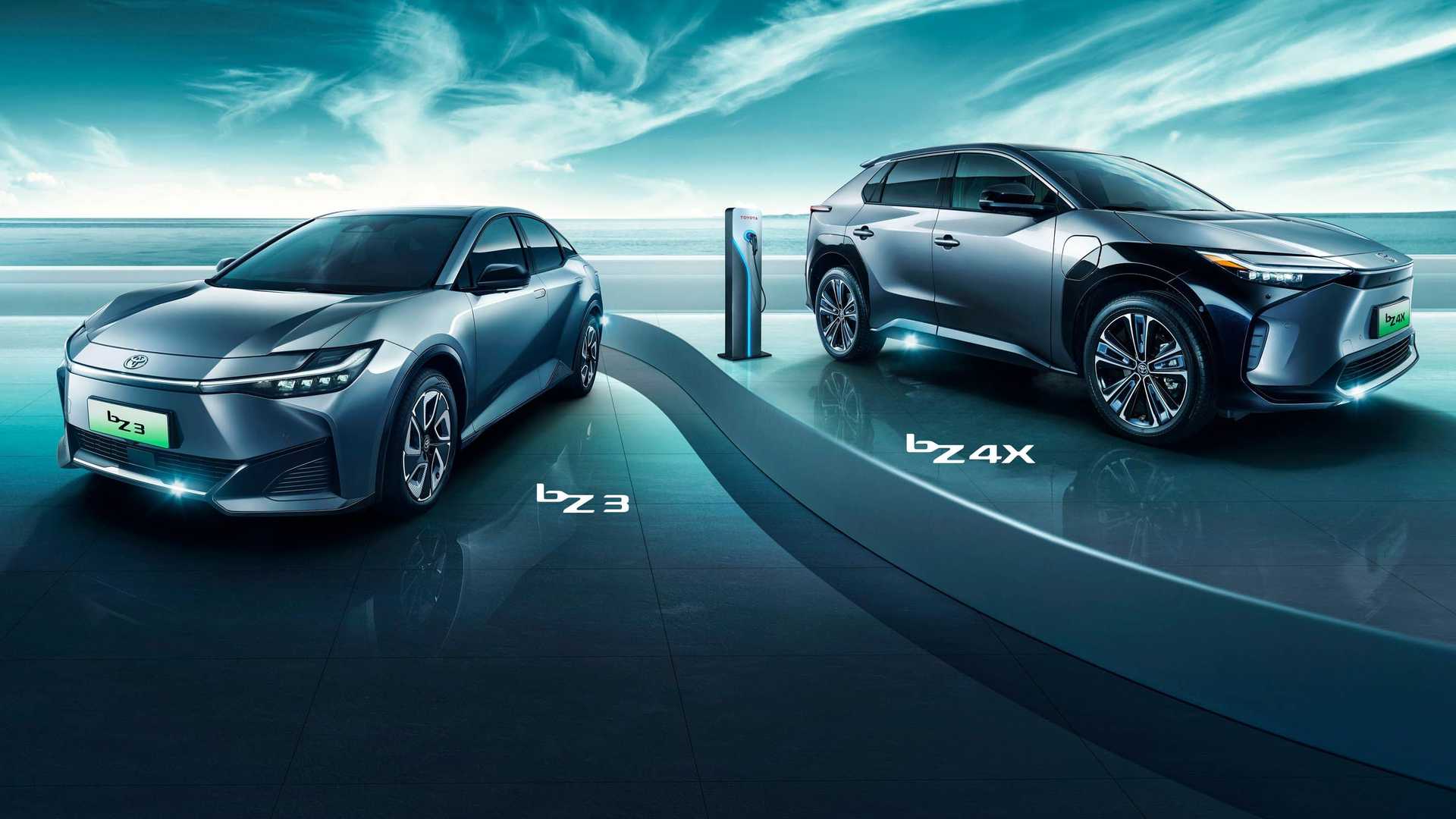 Toyota bZ3 elektrikli sedanın tasarımı Çin'de ortaya çıktı