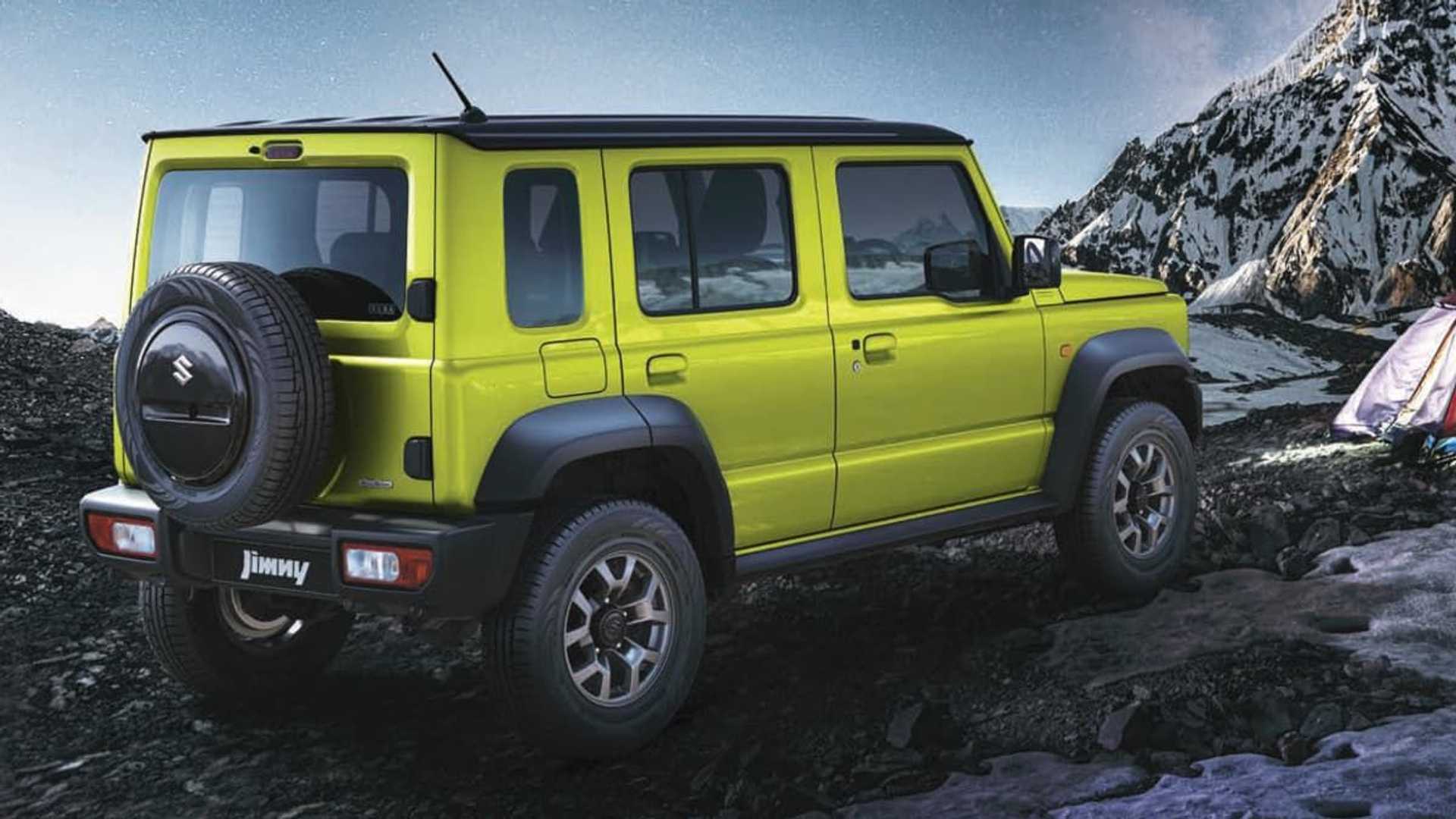 Küçük arazi canavarı Suzuki Jimny'nin 5 kapılı versiyonu tanıtıldı