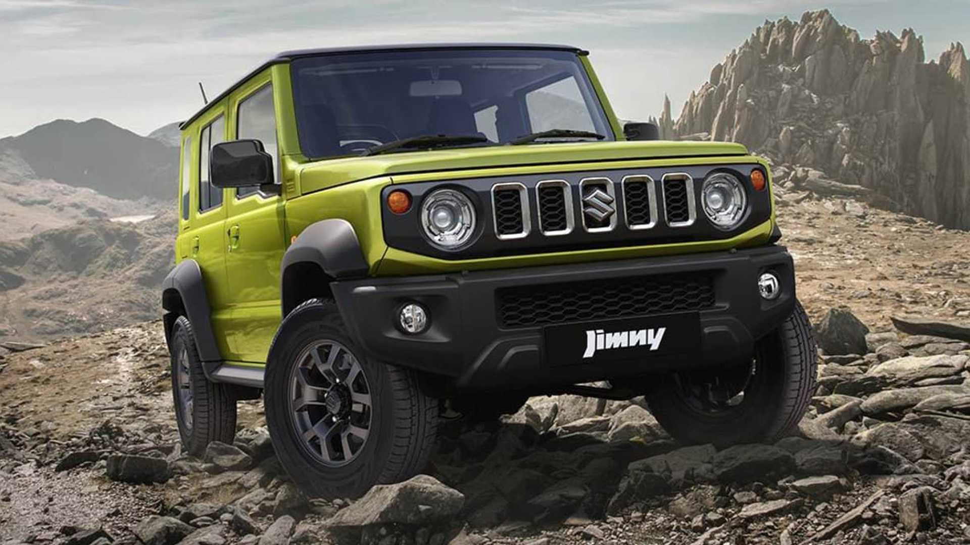Küçük arazi canavarı Suzuki Jimny'nin 5 kapılı versiyonu tanıtıldı