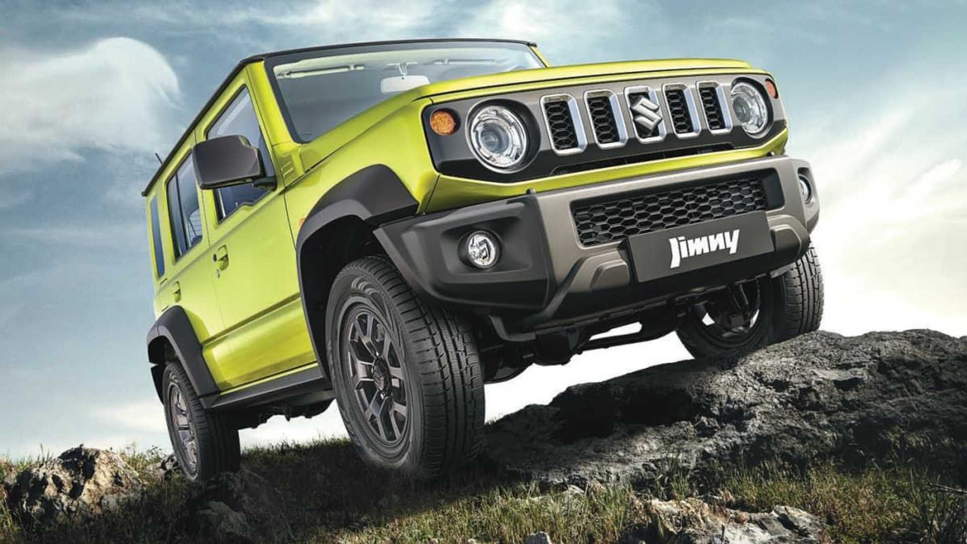 Küçük arazi canavarı Suzuki Jimny'nin 5 kapılı versiyonu tanıtıldı