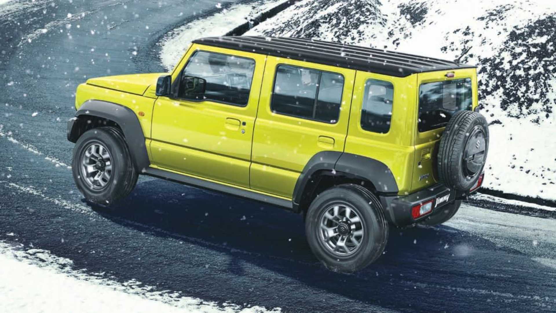 Küçük arazi canavarı Suzuki Jimny'nin 5 kapılı versiyonu tanıtıldı