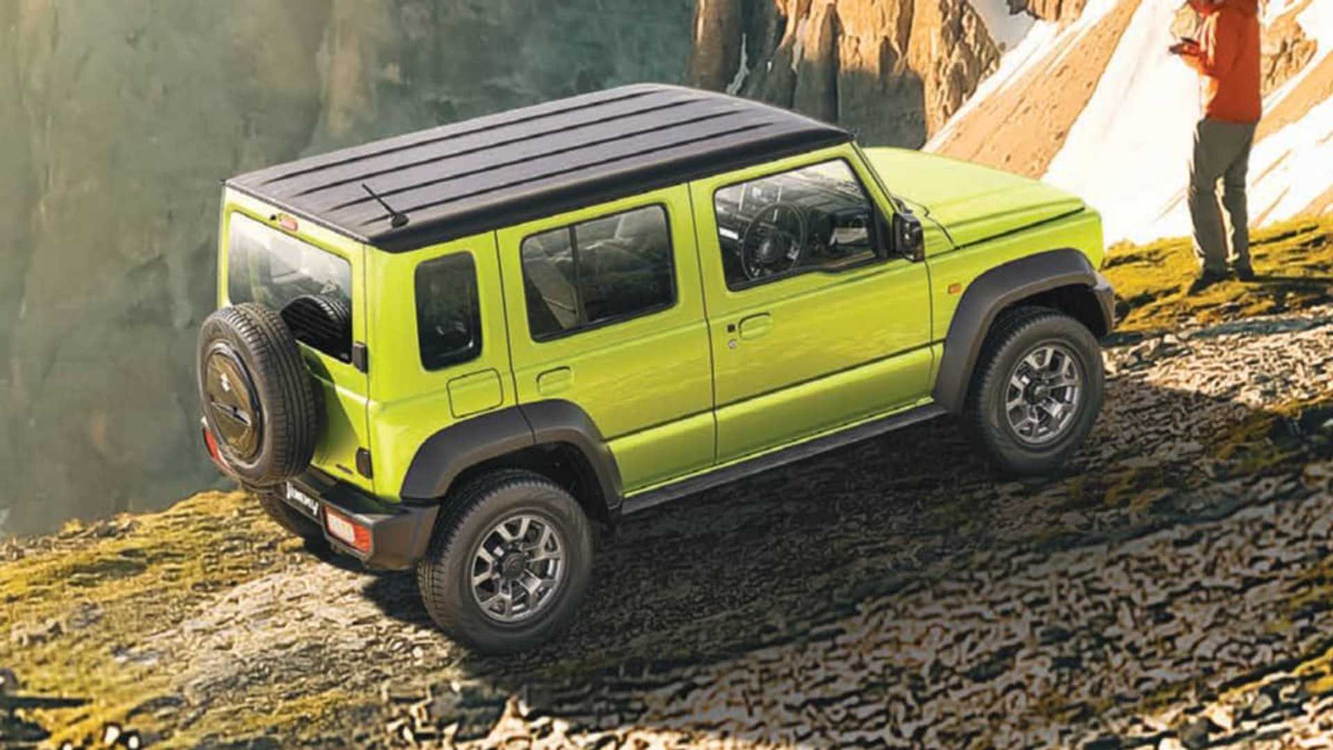 Küçük arazi canavarı Suzuki Jimny'nin 5 kapılı versiyonu tanıtıldı