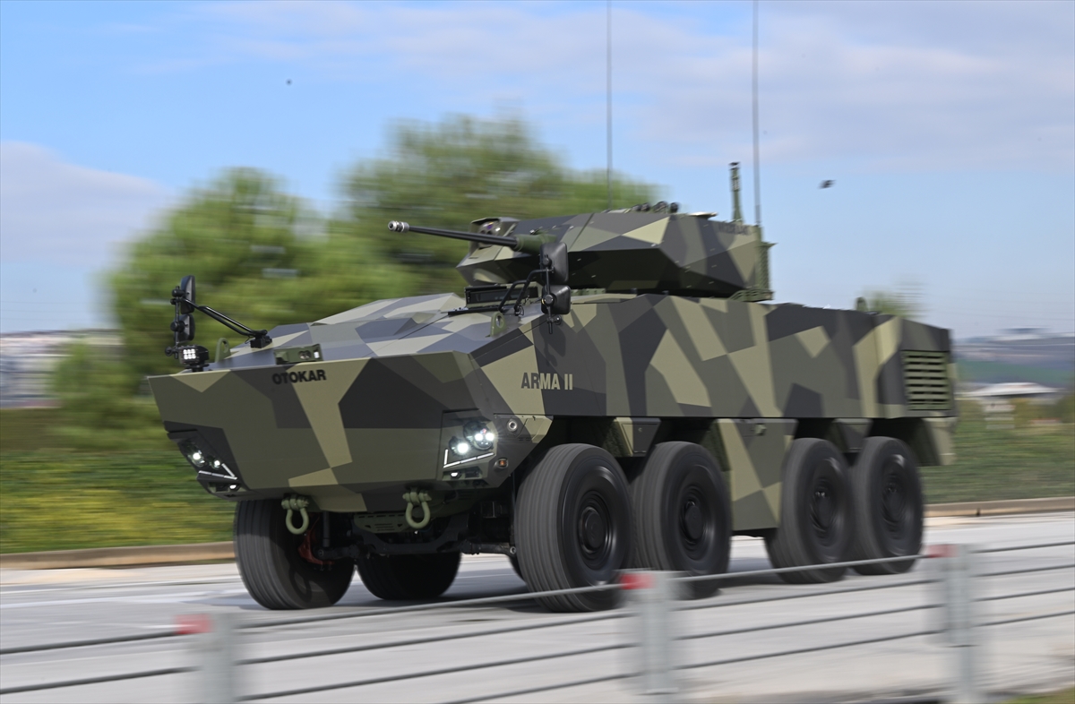 Otokar Arma II 8x8 Tekerlekli Zırhlı Araç