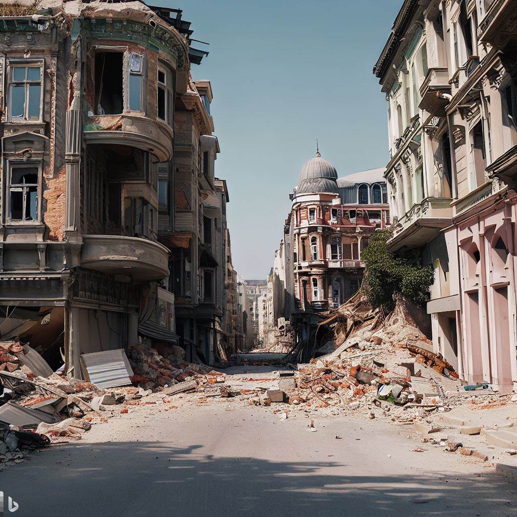 Yapay zeka İstanbul depremini çizdi: Gerçekçi ve korkunç görünüyor!