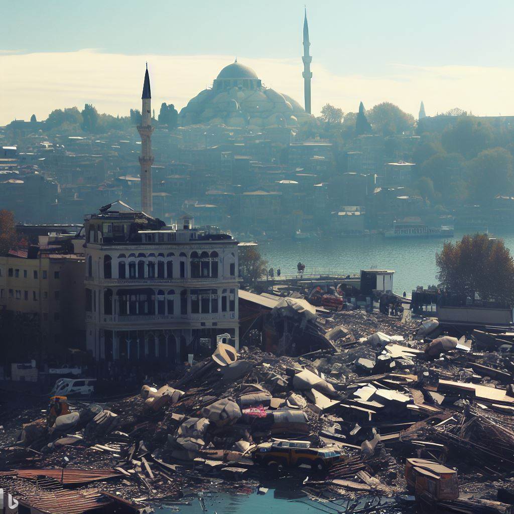 Yapay zeka İstanbul depremini çizdi: Gerçekçi ve korkunç görünüyor!