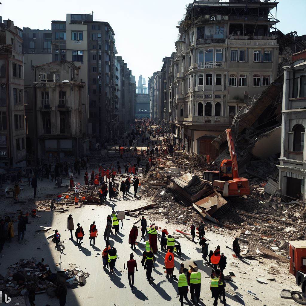 Yapay zeka İstanbul depremini çizdi: Gerçekçi ve korkunç görünüyor!