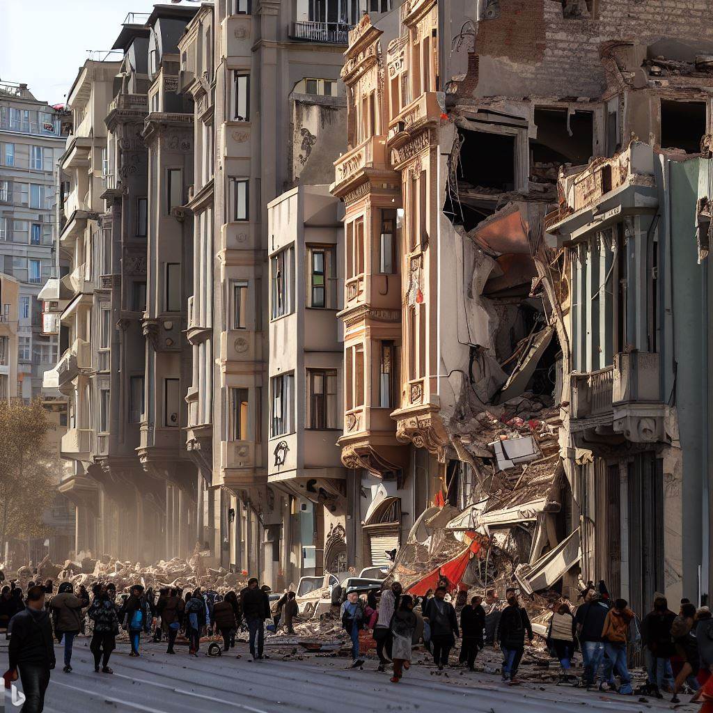 Yapay zeka İstanbul depremini çizdi: Gerçekçi ve korkunç görünüyor!