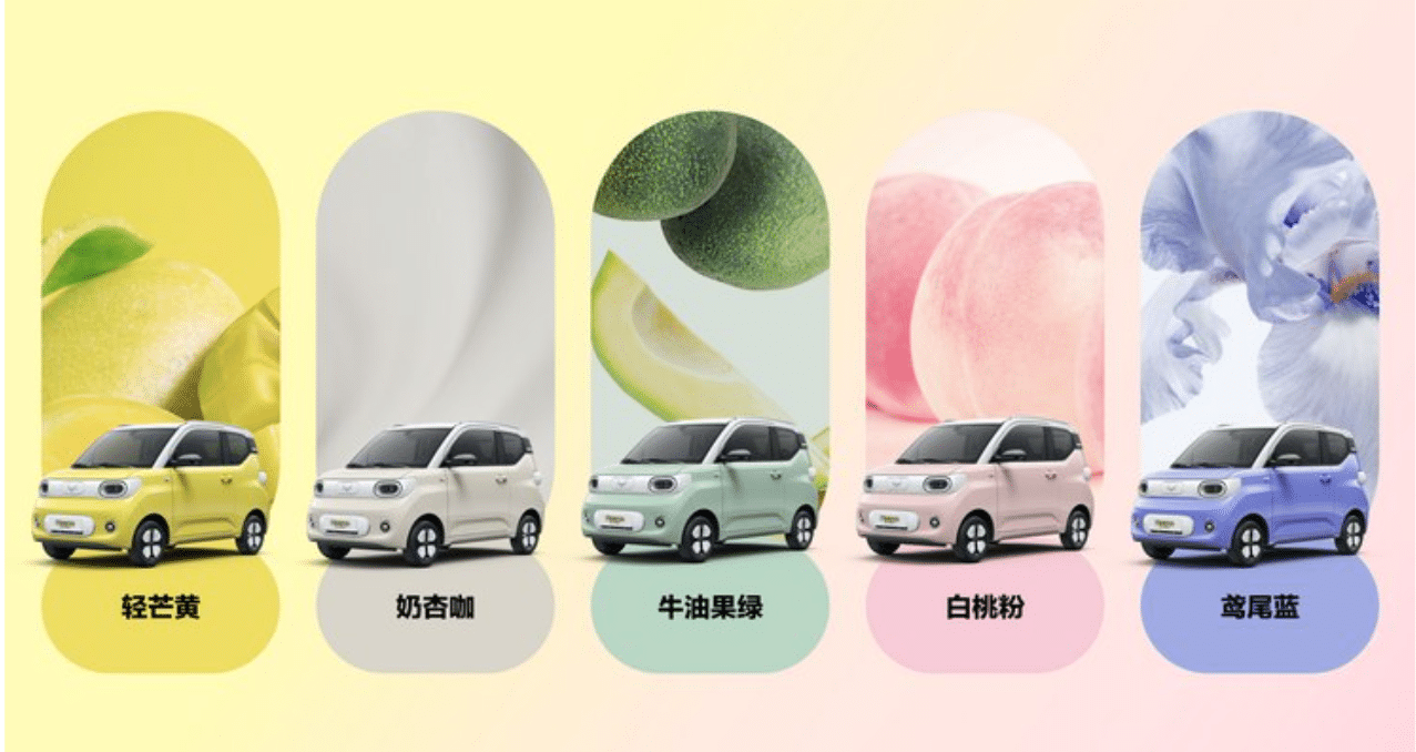 Wuling Hongguang Mini EV Macaron tanıtıldı: 6400 dolara elektrikli otomobil!