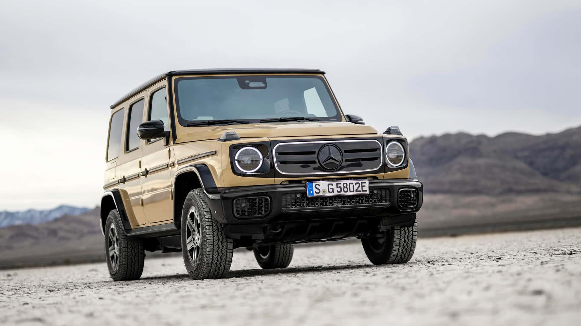 İkonik model artık elektrikli: 2025 Mercedes-Benz G580 EQ