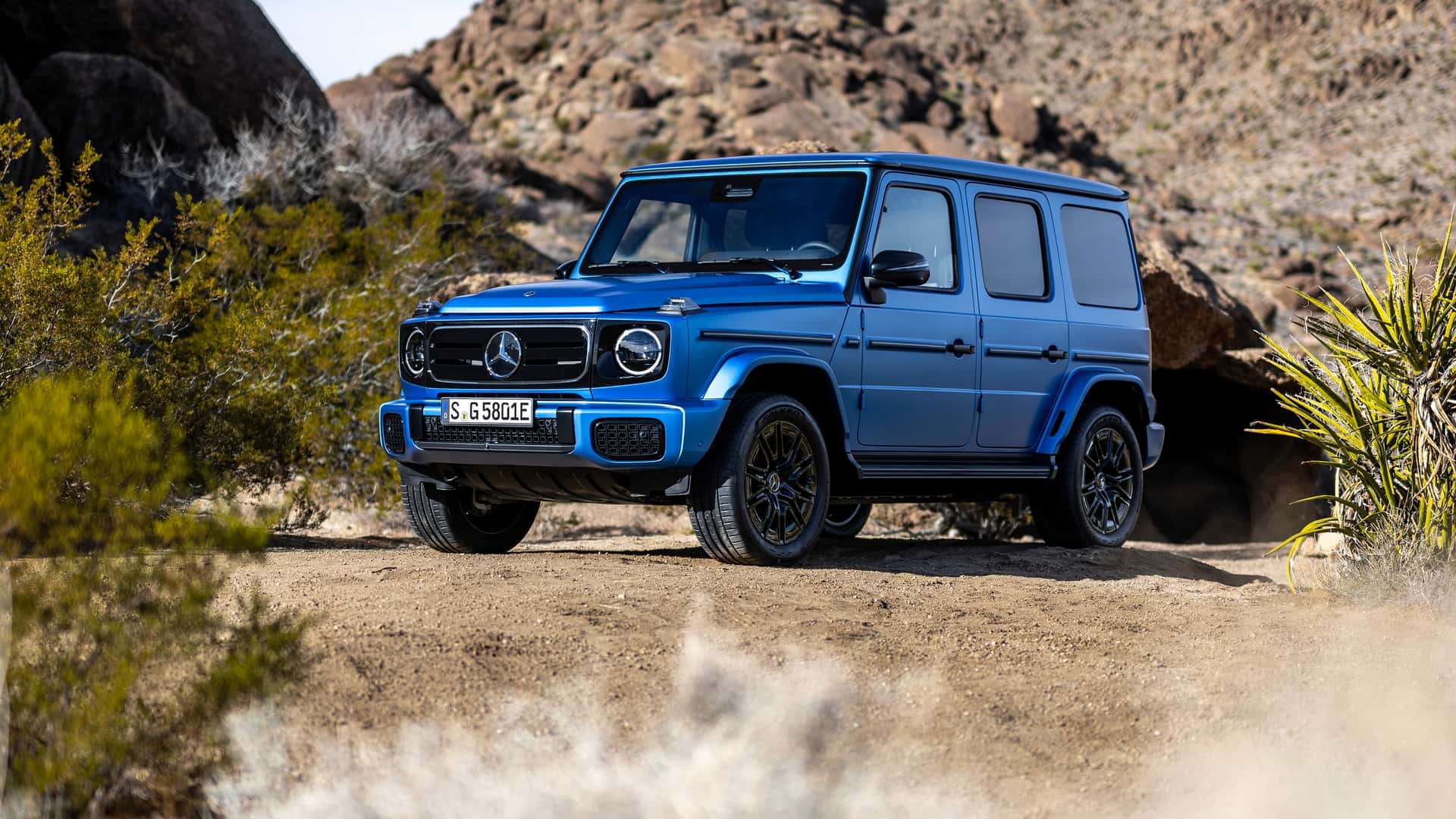 İkonik model artık elektrikli: 2025 Mercedes-Benz G580 EQ