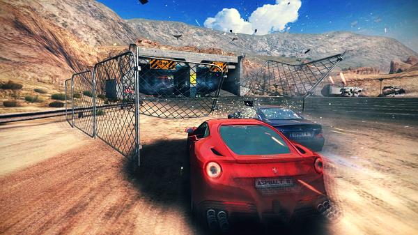 Asphalt 8: Airborne'dan ekran görüntüleri