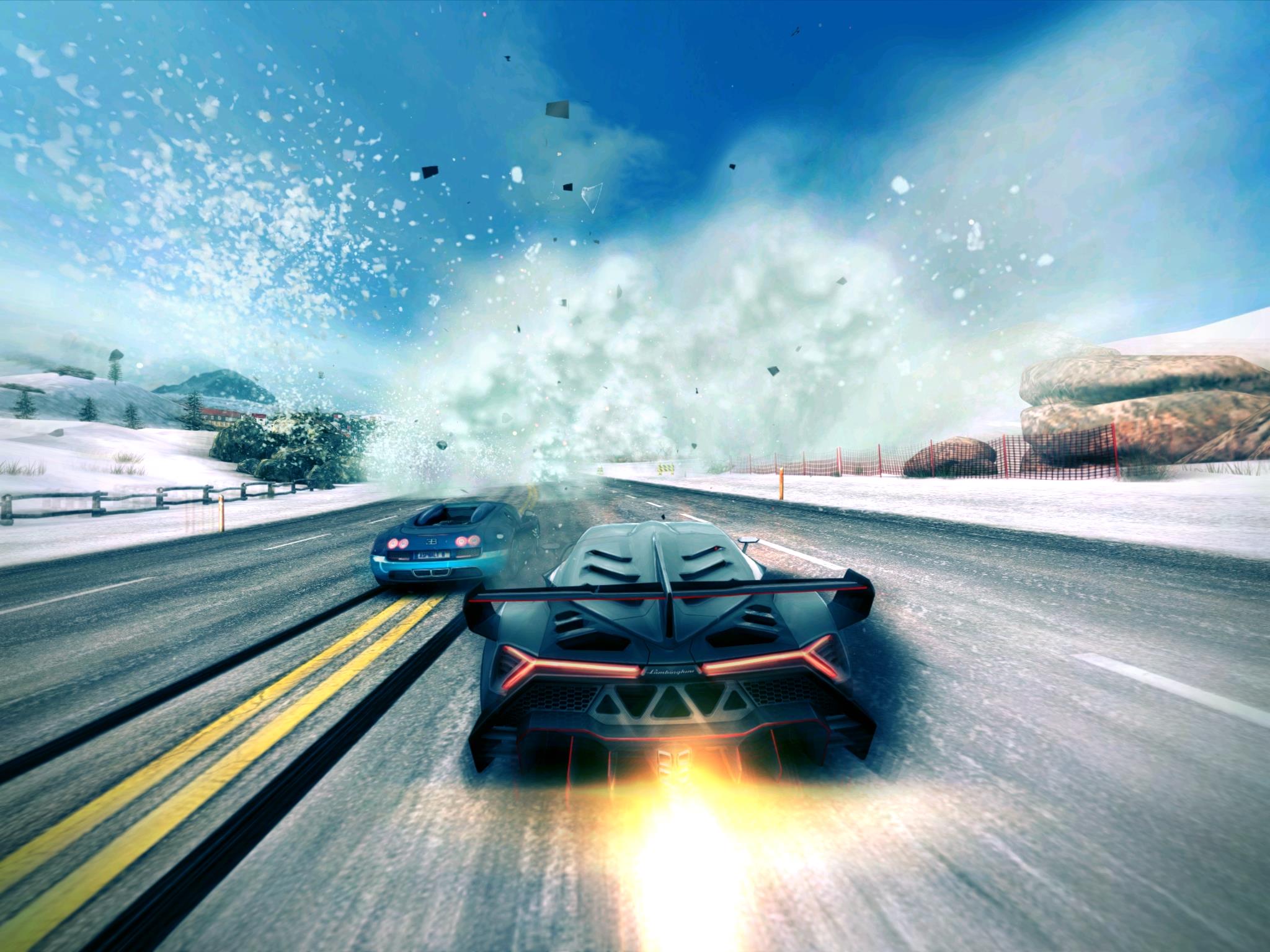 Asphalt 8: Airborne'dan ekran görüntüleri