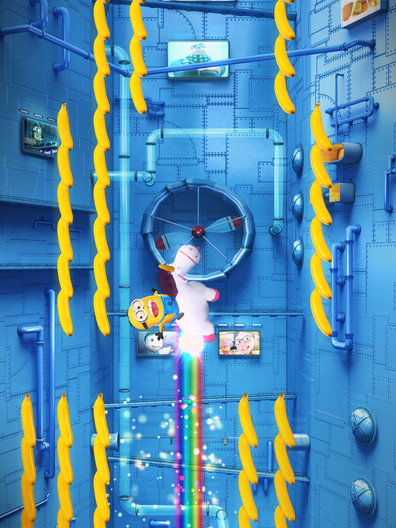 Çılgın Hırsız'dan ekran görüntüleri(Despicable Me: Minion Rush) 