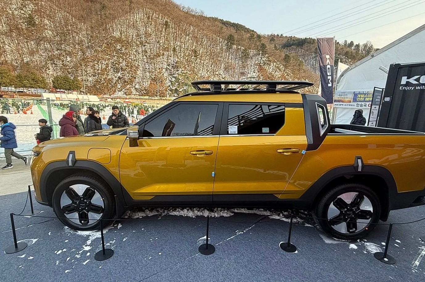 SsangYong'un (KGM) elektrikli pickup modeli ortaya çıktı