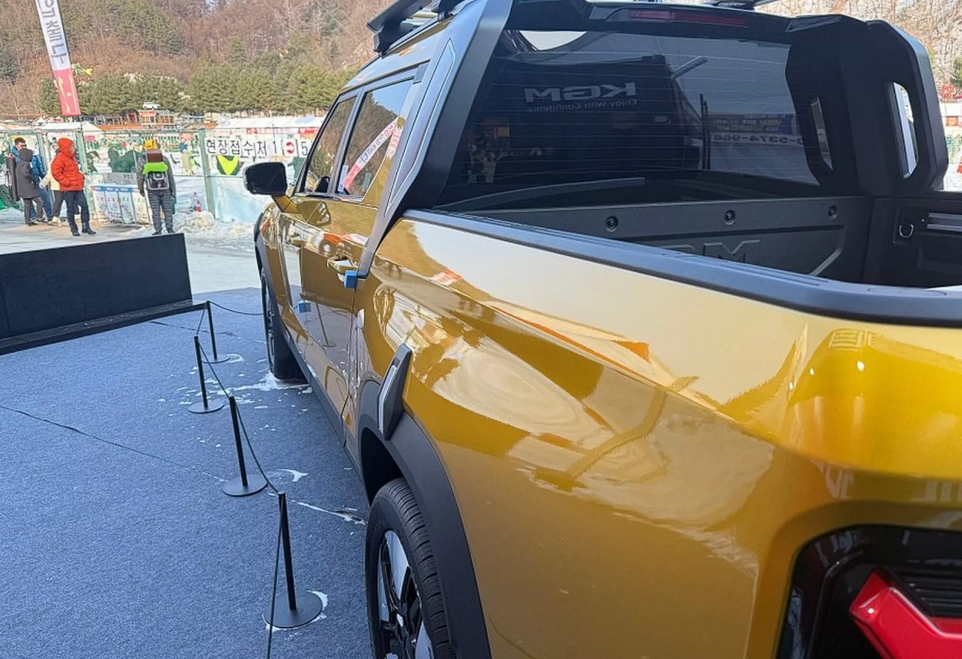 SsangYong'un (KGM) elektrikli pickup modeli ortaya çıktı