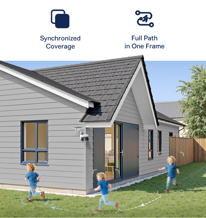 Baseus Security X1 Pro çift sensörlü güvenlik kamerası