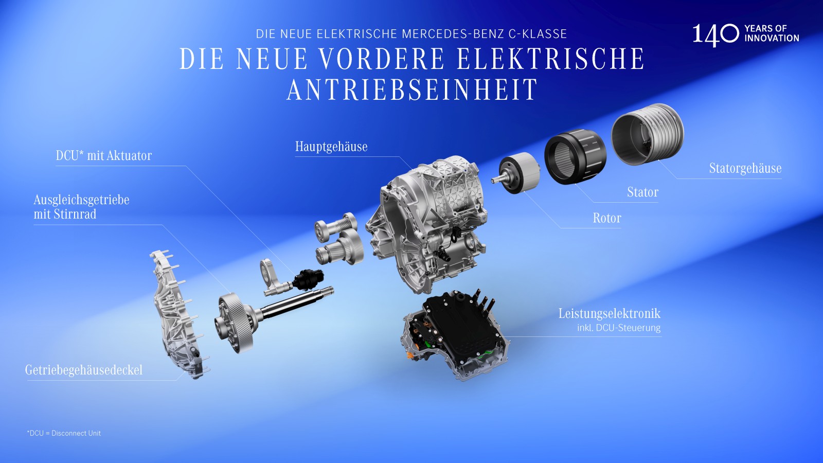 Mercedes ilk tamamen elektrikli C-Serisi'ni tanıttı: 762 km menzil, 39 inç dev ekran