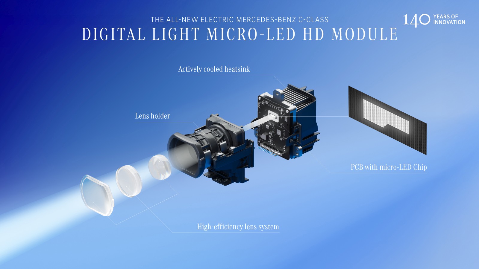 Mercedes ilk tamamen elektrikli C-Serisi'ni tanıttı: 762 km menzil, 39 inç dev ekran