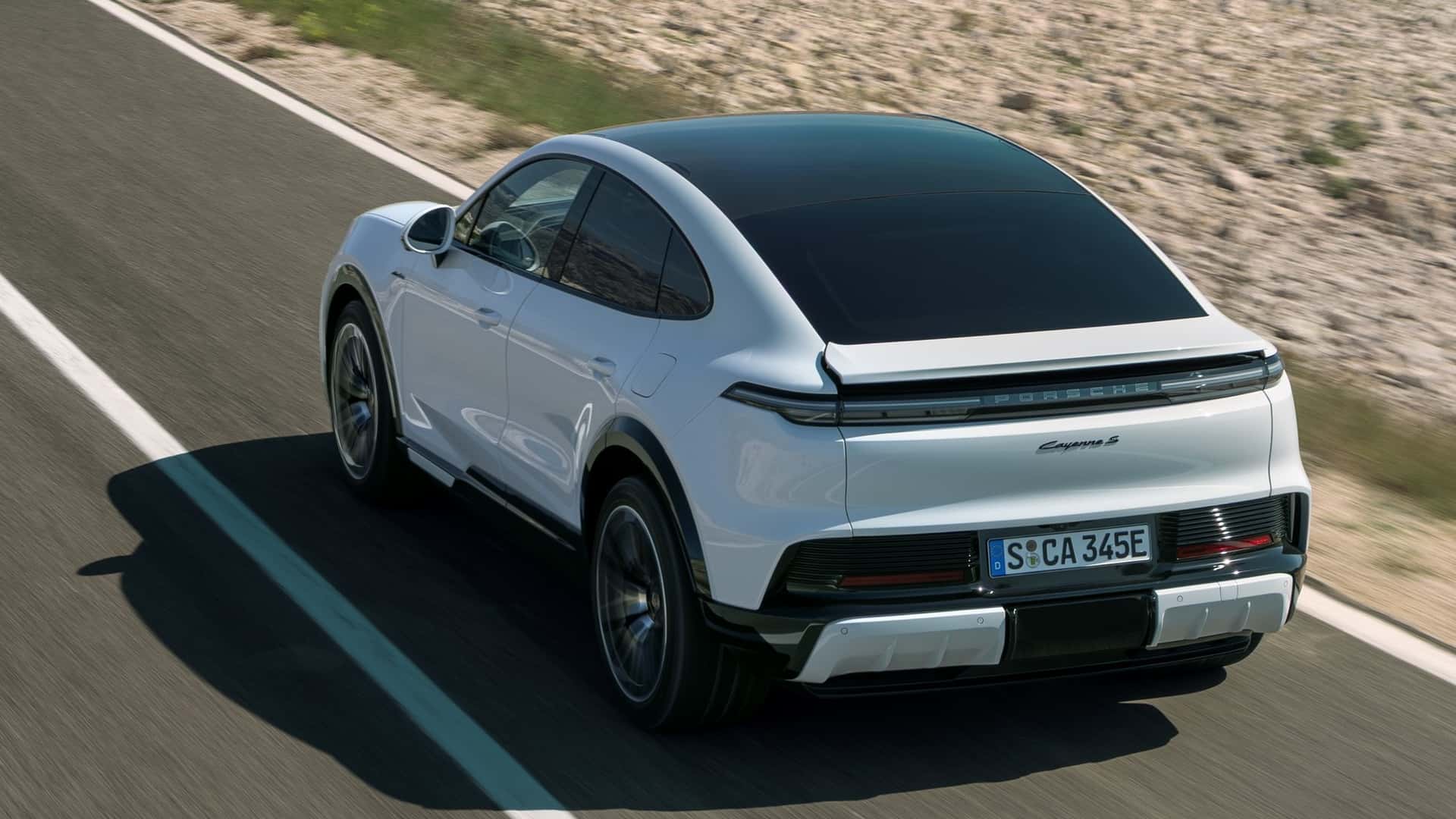 1156 beygirlik Porsche Cayenne Coupe Electric tanıtıldı