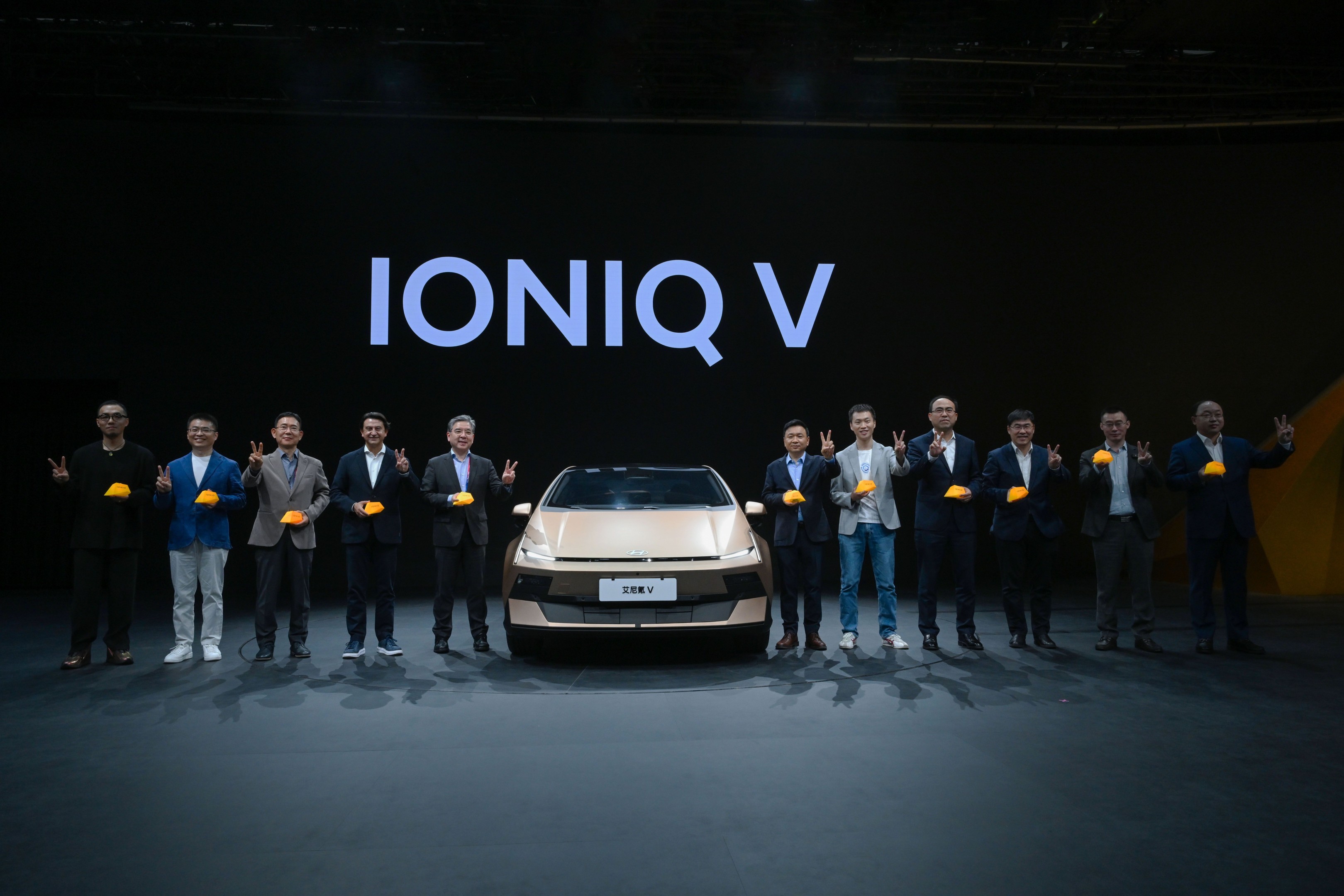 Hyundai'den Lamborghini esintili yeni elektrikli: Ioniq V