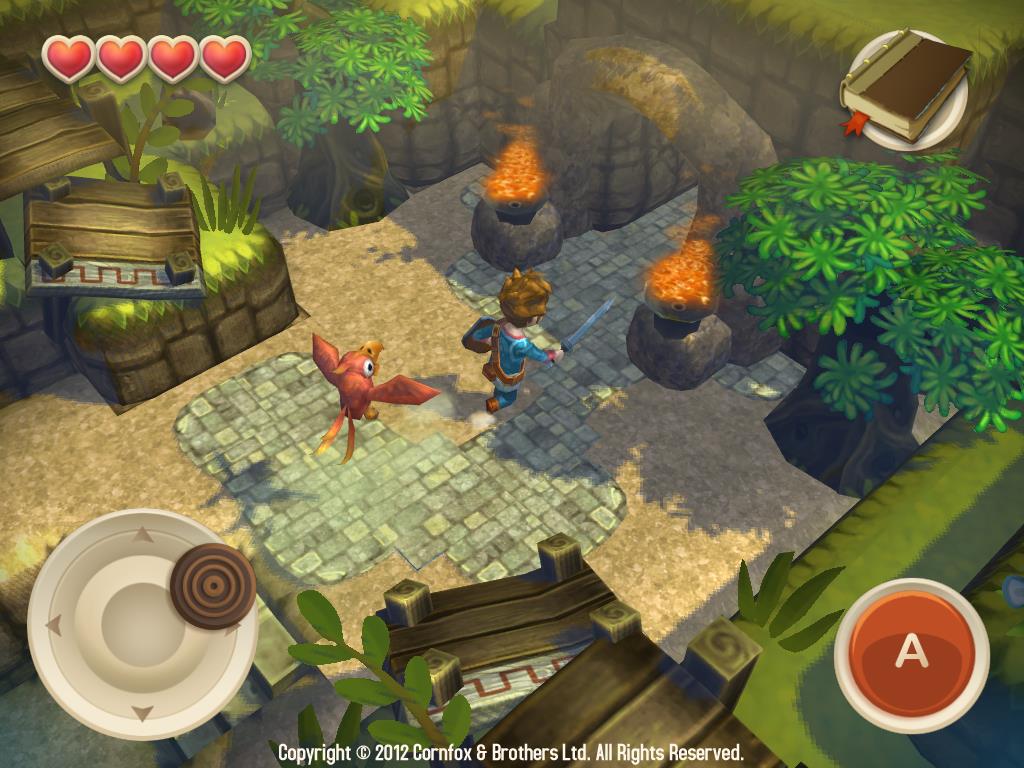 Oceanhorn'dan ekran görüntüleri