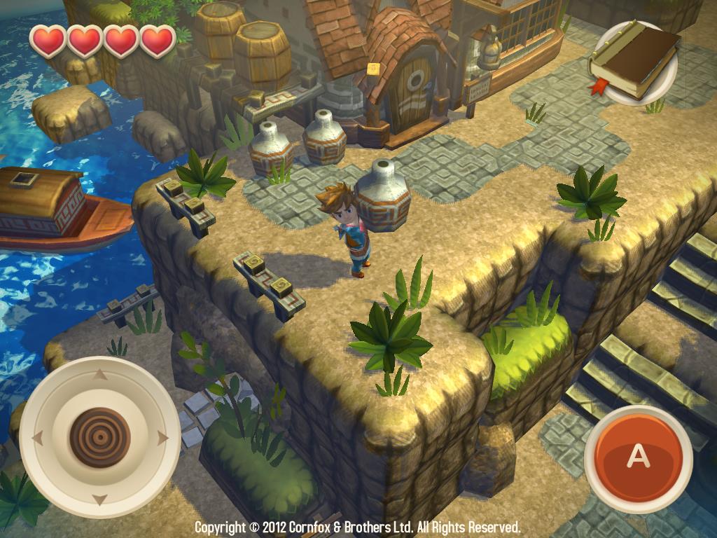 Oceanhorn'dan ekran görüntüleri